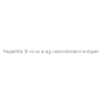 Hepatitis B virus e ag recombinant antigen